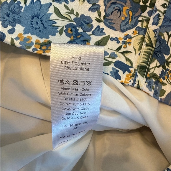 Lavish Alice Floral Print Ballom Sleeves Mini Dress Size 4 NWT - Picture 15 of 15